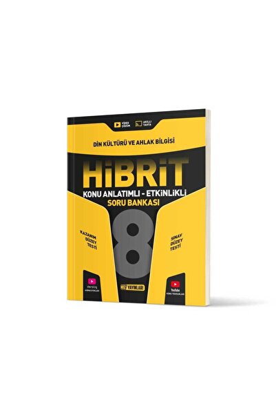 Hız Yayınları 8. Sınıf Din Kültürü Ve Ahlak Bilgisi Hibrit Konu Anlatımlı Etk...