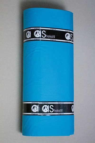 AS TEKSTİL Poplin Fabric Turquoise Super Luxury Akfil (1 Meter)