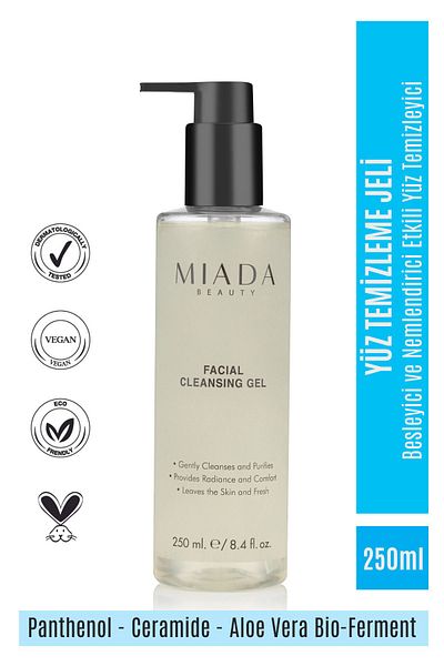 Miada Beauty 250 ml Facial Cleansing Gel