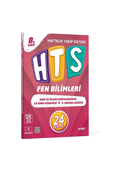 Artıbir Yayınları 8.sınıf Hts Fen Bilimleri Deneme (Haftalık Takip Sistemi)