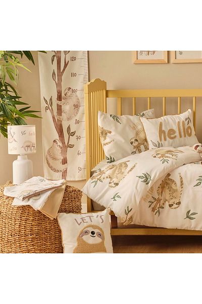 Bella Maison طقم غطاء موسلين قطن 100% قطعتين بيج (65x65 سم)