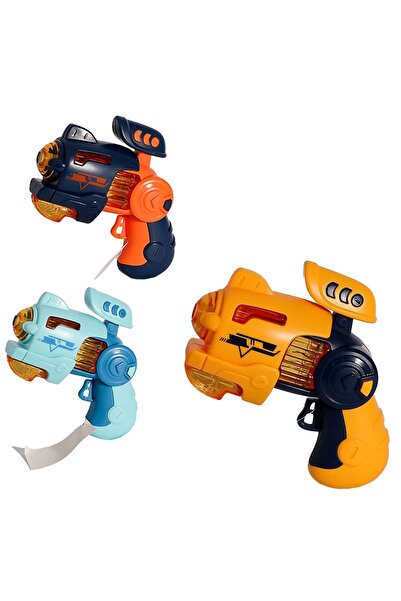 SAZE Işıklı ve Sesli Projeksiyonlu Tabanca  Projeksiyonda Askeri Resimler Bul...