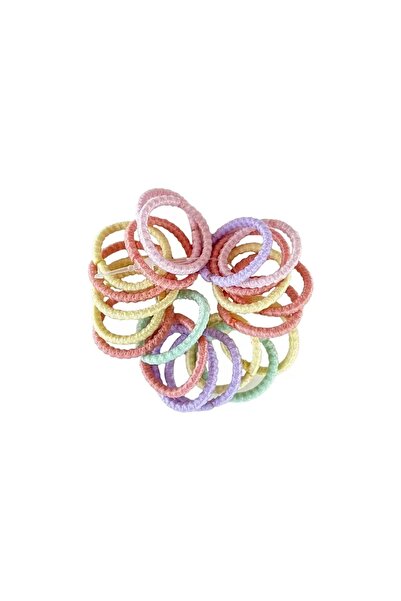 little Luv Set de 20 bucăți de cataramă din cauciuc în tonuri pastel (dimensi...