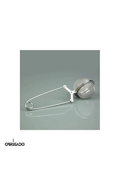 obrigado Pratik Paslanmaz Çelik Un Kakao Pudra Şekeri Eleği Ve Bitki Çayı Demleme Süzgeci Maşalı Çay Süzgeci