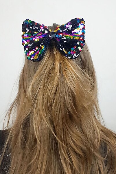 GİST KIZ ÇOCUK RENKLİ PAYETLİ FİYONK TOKA