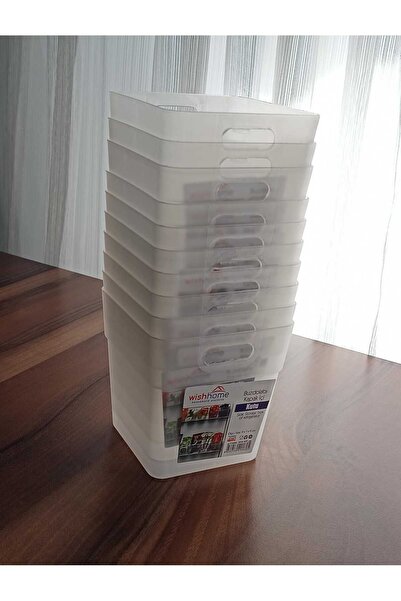 Home Palova Şeffaf Buzdolabı Düzenleyici 10 Adet
