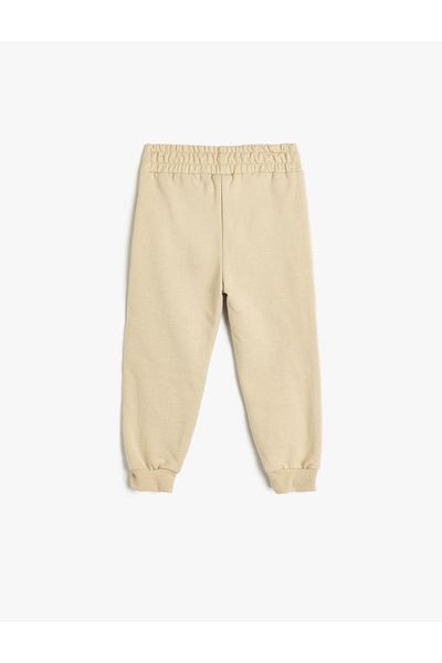 Koton Baby Boy Cotton Jogger Sweatpants - Waist Tied