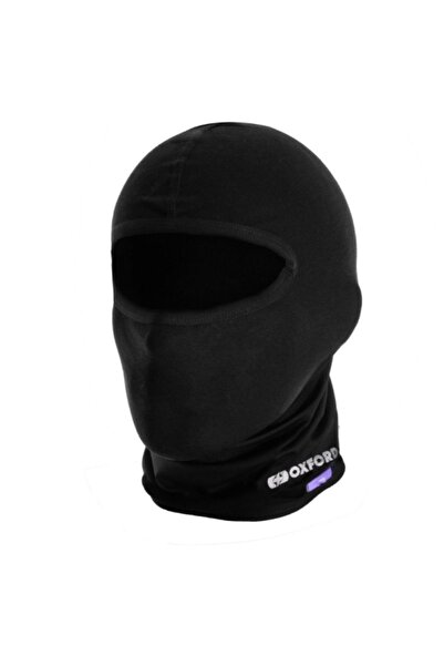 Oxford Deluxe Balaclava Silk - Black ( İpek )