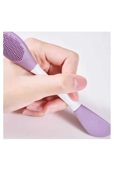 SEVRU Double Sided Silicone Mask and Applying Apparatus - Skin Cleansing Brush