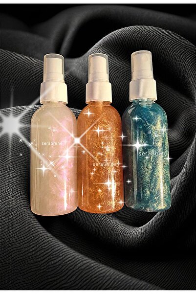 Serashine Spreyli 3 lü set saç ve Vücut simi