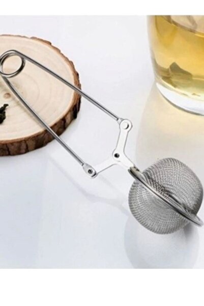 obrigado Herbal Tea Strainer with Stainless Steel Latch / Tea Coffee Brewing Teapot Tea Strainer