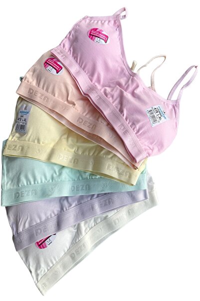 Dondeza Dondeza Pastel Colored Girl's Set of 4 - Rope Strap, Pad, Rib and Half Tank Top Bustier