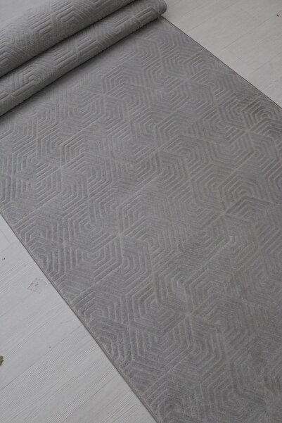 melian Smart Rölyef Kaymaz Tabanlı Kesme Kabartmalı Salon Koridor Mutfak Hali...