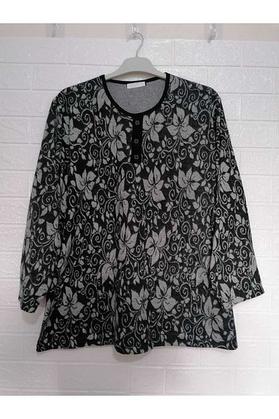 anne moda ankara Plus Size Soft Finding - Winter, A Model