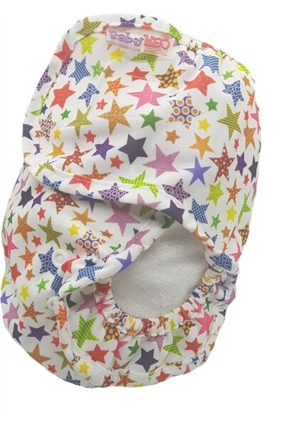 BabyNEO - Yenidoğan Yıkanabilir Bebek Bezi Sızdırmaz Dış Bez Cover - Yıldızlar
