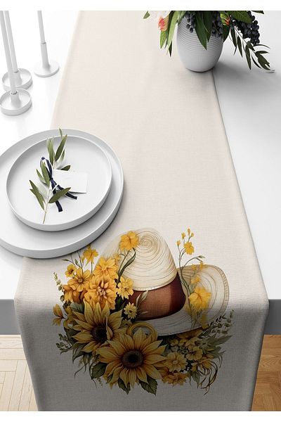 Bertille Home Autumn Series 140X40 cm Digital Printed Runner (Halloween Autumn)