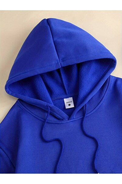 Machetta Dream Gül з принтом, унісекс, оверсайз, з капюшоном, світло-сірий, 3 нитки, 100% бавовна