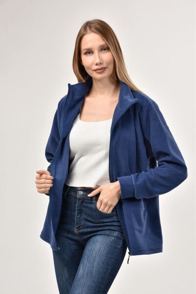 LİKAPA Fermuarlı Polar Mont