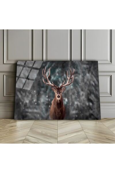 Harikabirev HARİKABİREV | PICTURĂ DE CERBĂ DE STICLA (TEMPERĂTĂ) INESPRIMĂBIL...