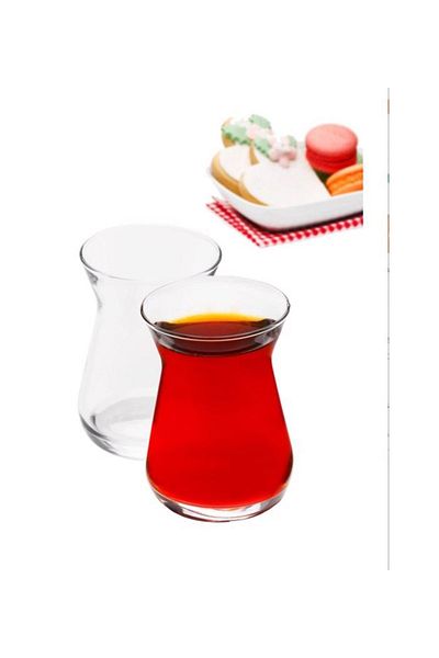 Güntem طقم كاسات شاي باشابهجي ايرم 6 قطع 42451
