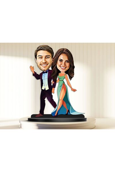 EJOYA Kişiye Özel Karikatür Biblo 110769