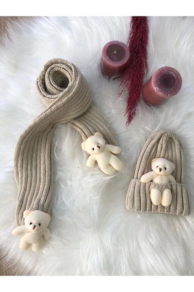 ÇOCUK GİYİM MERKEZİ Children's Scarf Beat Set