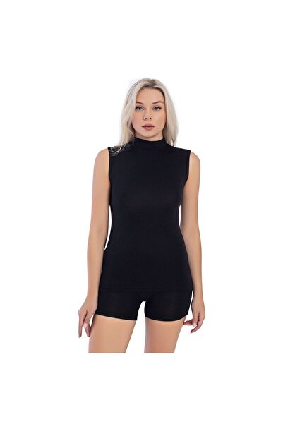 Newteam Bamboo Women - Zero Sleeve Turtleneck