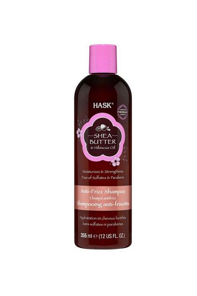 HASK Shea Butter & Hibiscus Oil Shampoo 355ml