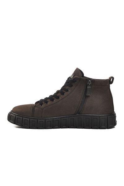 Bulldozer 240023 Anthracite Nubuck Γνήσιο Δερμάτινο Ανδρικές Μπότες