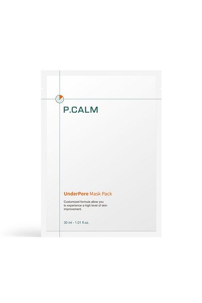 P Calm P.Calm Underpore Mask Pack - Brightening Calming and Anti-Blackhead Face Mask