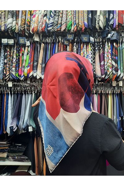Aknur Moda Μεταξωτό κασκόλ Levidor
