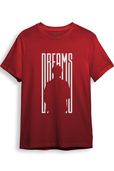 The Baski Fragile Design Štampano 100% pamuk Premium crvena majica