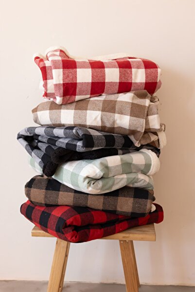 Tekstil Home Scotch Plaid Pattern Reversible Multi-Purpose Welsoft Tv Blanket 160X200 cm