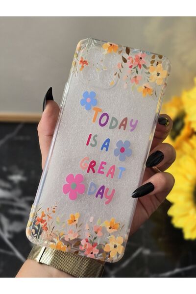 SUPER FRAME Omix X600 Uyumlu Baskılı Şeffaf Telefon Kılıfı