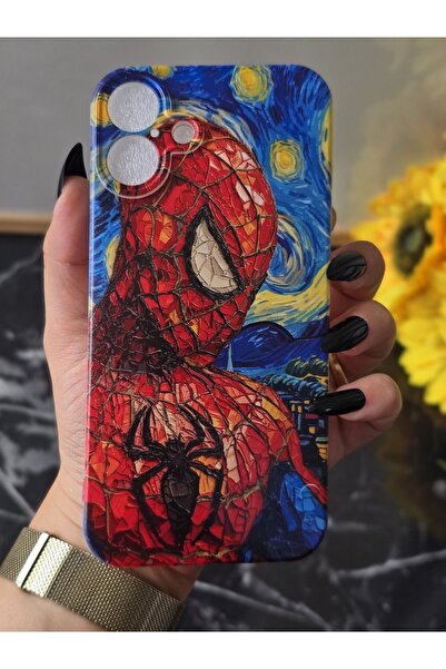 SUPER FRAME Iphone 16 Uyumlu Baskılı Şeffaf Telefon Kılıfı