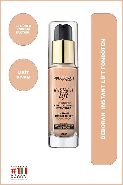 Deborah Instant Lift Foundation Beige No: 02 Foundation