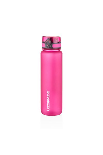 Uzspace 1000 ml 1 Liter Softtouch Tritan Water Bottle - Large Size 28 cm