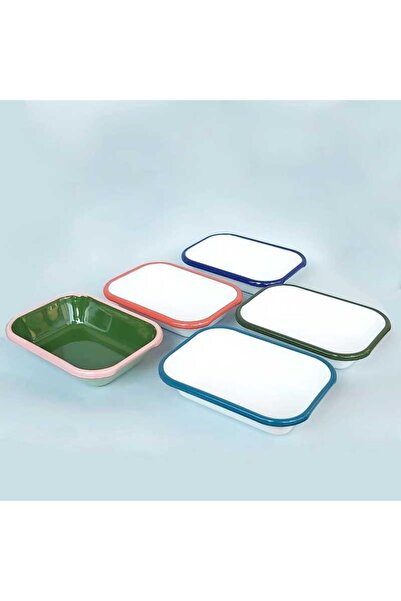 Genel Markalar Emaye Meze Tabağı Açık Yeşil 16 cm