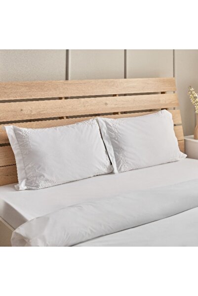 Home Box White Haven 3-Piece Queen King Duvet Cover Set - 220x220 cm