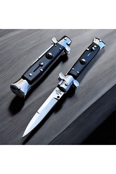 John Connely Siyah İtalyan Stainless Çakı - 20 Cm