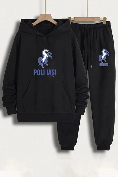 Pisa Art Poly Iasi Sweatshirt and Sweatpants - Combination Set of 2