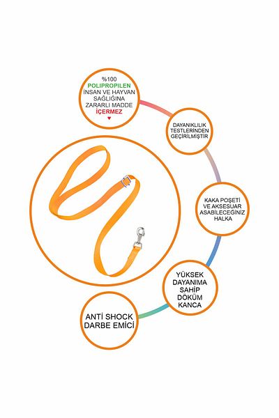 ZOBS Hands Free Travel Strap Hands Free Leash Travel Leash 280 cm