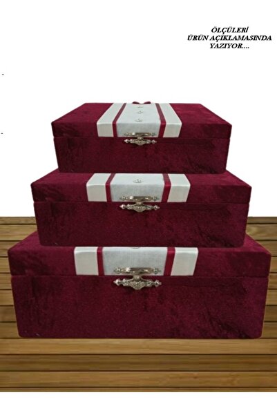Sonem Çeyiz Набір з 3 предметів: скринька для нареченої та нареченого - прида...