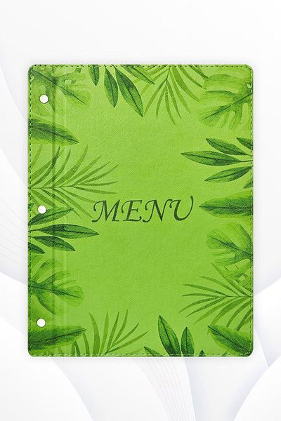 ankara menü Acidated Printed A4 Menu Container