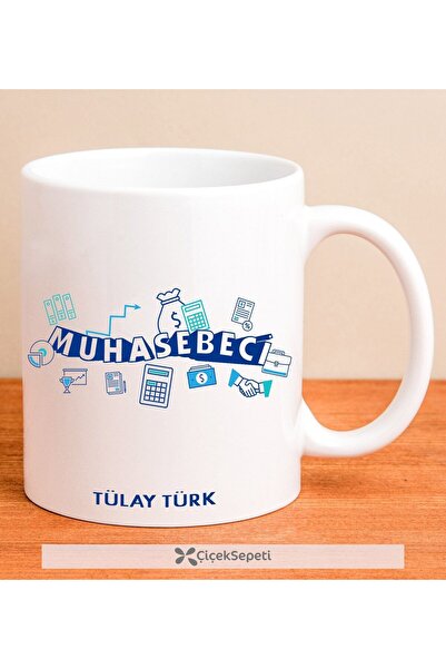 EJOYA Kişiye Özel Muhasebeci Kupa Bardak 79927