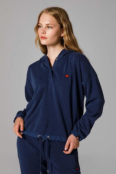 Ellesse Women's Hooded Sweat Ef209-Nv