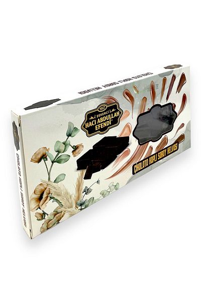 şekerci hacı abdullah efendi 175g Palace Halva - Chocolate Coated