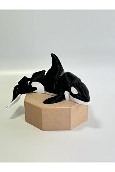 R&D Robotics ORKA KATİL BALİNA FİGÜRÜ - Hareketli Eklemli - 17cm