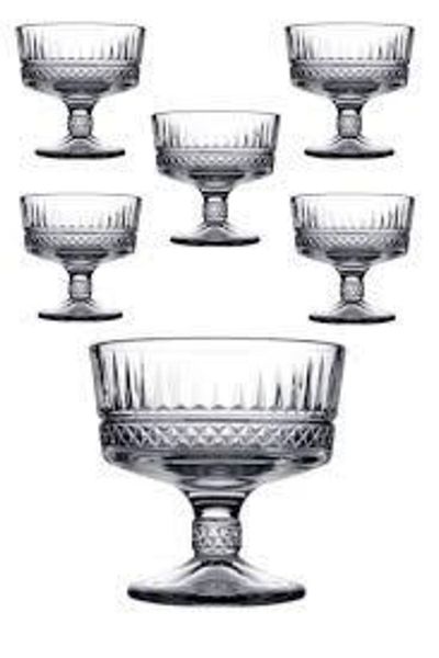 Paşabahçe 51749 Elysia 6-Piece Ice Cream Bowl