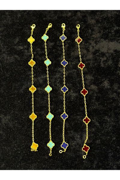 Amber Brand Model Mini Model Yonca Steel Bracelet